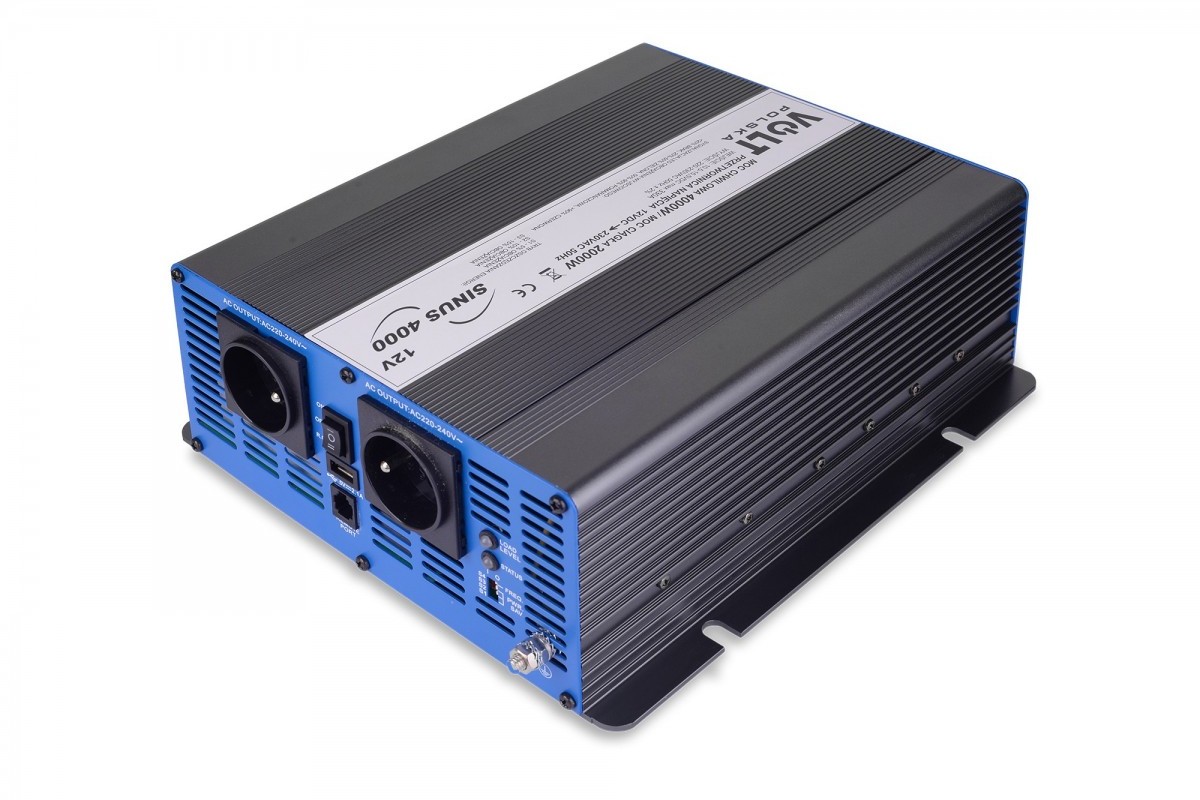 Invertor auto 12v 220v SINUS ECO 4000 12 / 230V (2000 / 4000W)